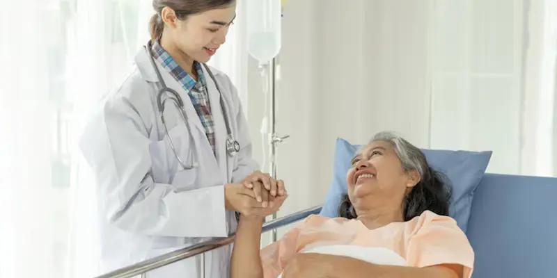 Người bệnh cần giữ vững tâm lý tích cực và thoải mái