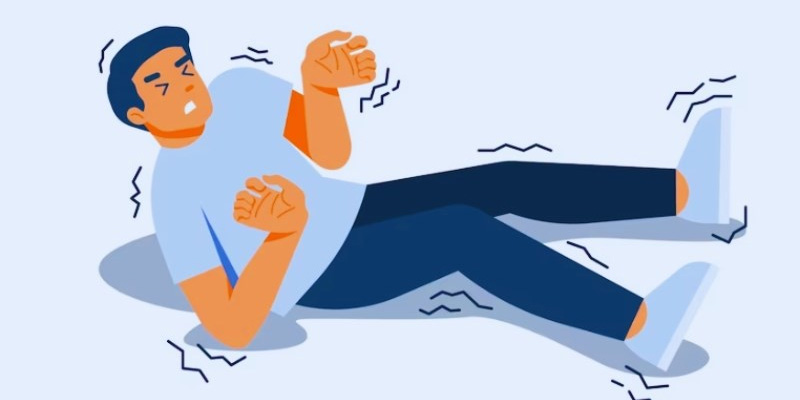 Co giật là một trong những dấu hiệu giai đoạn đầu đáng chú ý