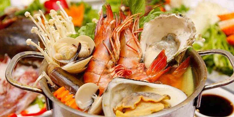 Hải sản chứa nhiều chất dinh dưỡng tốt cho cơ thể