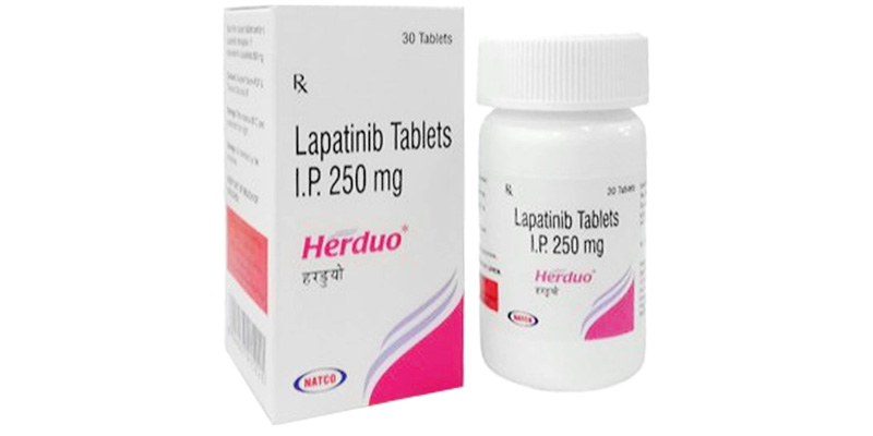 Viên uống Herduo 250mg Natco Lapatinib