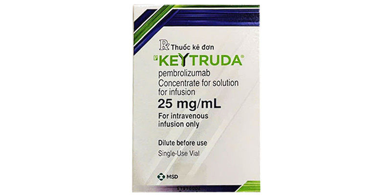 Thuốc Keytruda 25mg/ml MSD Pembrolizumab 100mg