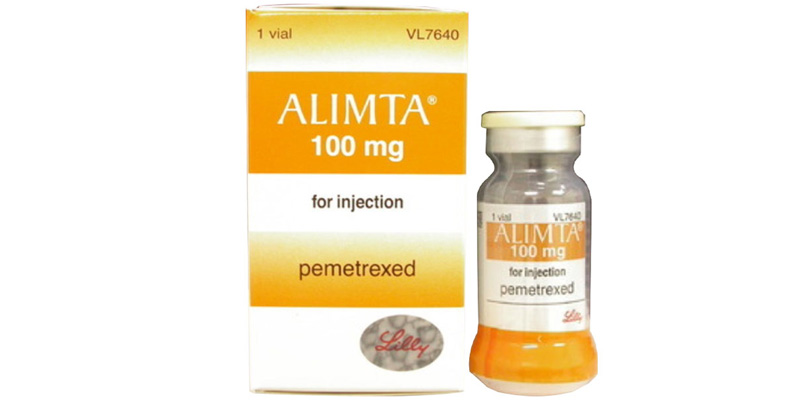 Lọ uống Alimta 100mg Pemetrexed