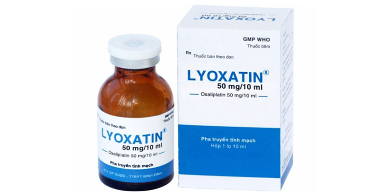 Lọ Lyoxatin 50mg/10ml Oxaliplatin