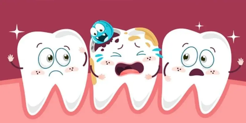 Vệ sinh răng miệng kém cũng là nguyên nhân phổ biến gây nổi mụn ở lưỡi