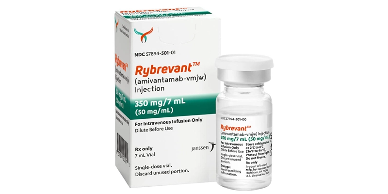 Hình ảnh Rybrevant (amivantamab) là thuốc kháng thể đơn dòng bispecific