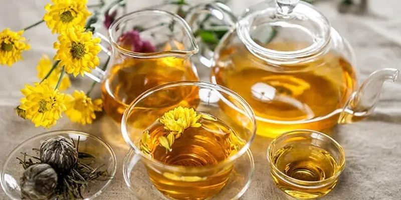 Trà hoa cúc là bài thuốc chữa ung thư não
