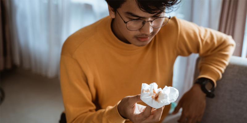 Bệnh nhân ung thư phổi ho ra máu