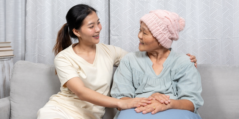Bệnh nhân ung thư cổ tử cung giai đoạn cuối và người nhà cần giữ tinh thần lạc quan