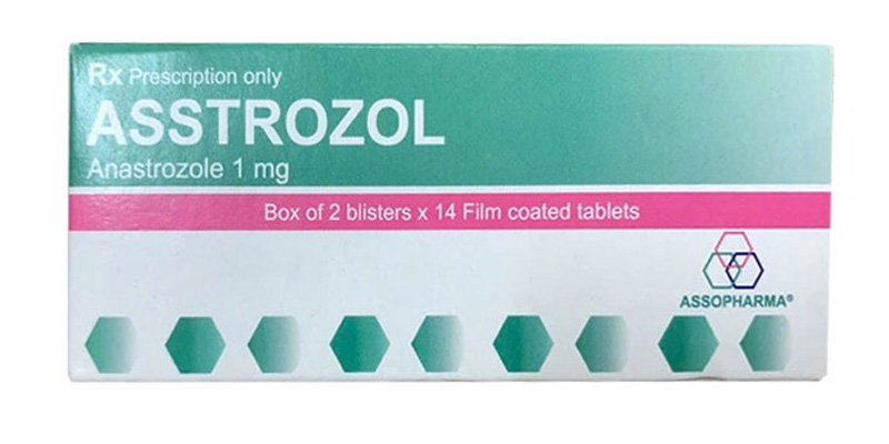 Viên uống Asstrozol Assopharma 1mg Anastrozole