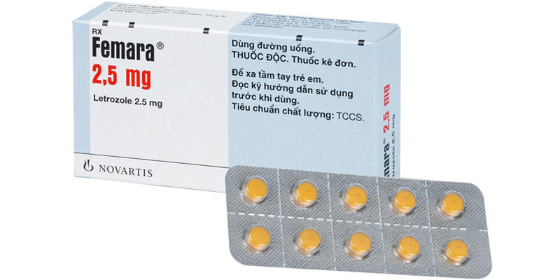 Viên uống Femara 2.5mg Novartis Letrozole