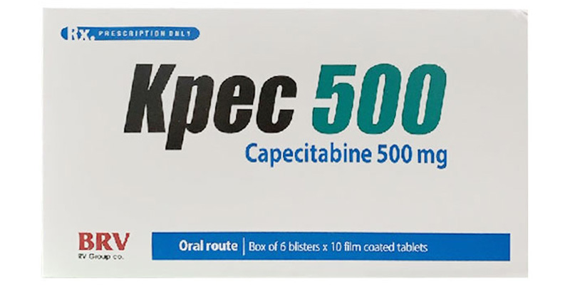Viên uống KPEC 500 Reliv Capecitabine