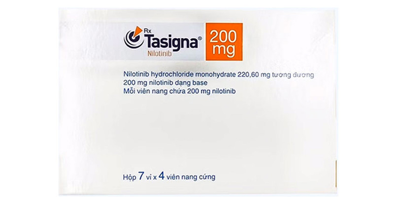 Viên uống Tasigna 200mg Nilotinib