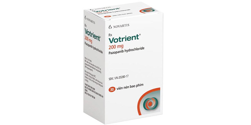 Viên uống Votrient 200mg Pazopanib