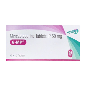 6-MP Mercaptopurine 50mg Zydus điều trị bệnh bạch cầu 100 viên