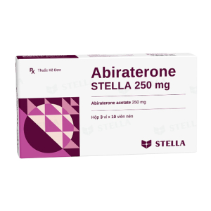 Abiraterone Stella 250 mg điều trị ung thư tuyến tiền liệt 30 viên