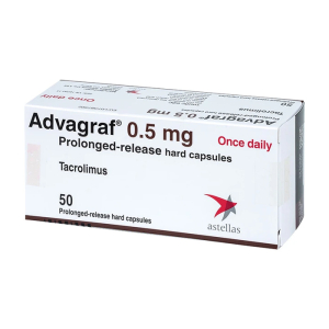 Advagraf 0.5mg Astellas phòng ngừa thải ghép gan hay thận 50 viên