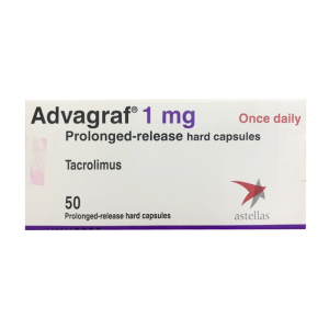 Advagraf 1mg Astellas phòng ngừa thải ghép gan hay thận 50 viên