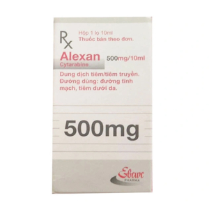 Alexan 500mg Ebewe điều trị bệnh bạch cầu dòng tủy