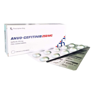 Anvo-Gefitinib 250mg điều trị ung thư phổi 30 viên