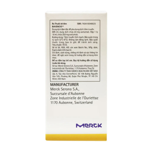 Bavencio 200mg/10ml Merck điều trị ung thư biểu mô tế bào Merkel di căn