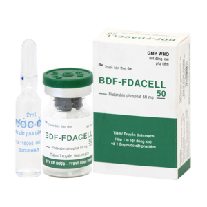 Bdf - Fdacell 50mg Bidiphar điều trị bệnh bạch cầu dòng lympho 1 lọ