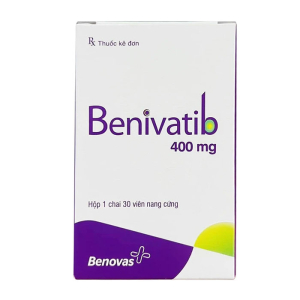 Benivatib 400mg Benovas điều trị bạch cầu mạn tính dòng tủy 30 viên