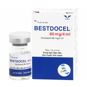 Bestdocel 80mg/4ml Bidiphar điều trị ung thư vú 4ml
