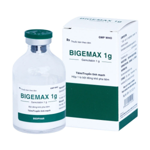 Bigemax 1g Bidiphar điều trị ung 1 lọ bột