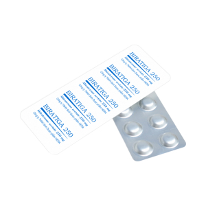 Biratiga 250mg Herabiopharm điều trị ung thư 60 viên