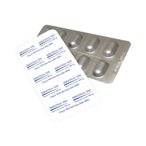 Biratiga 500mg Herabiopharm điều trị ung thư 60 viên