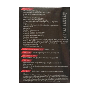 Black Bull hỗ trợ tăng cường sức khỏe 60 viên