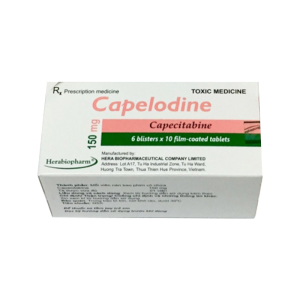Capelodine 150mg Herabiopharm điều trị ung thư 60 viên