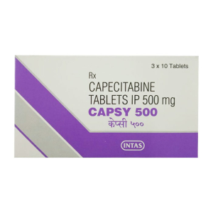 Capsy 500mg Intas điều trị ung thư 30 viên