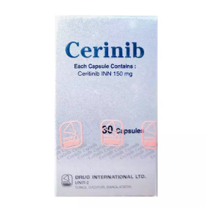 Cerinib 150mg Drug International điều trị ung thư phổi 30 viên