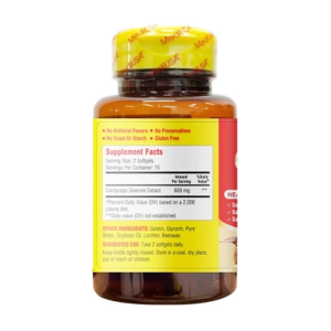 Cordyceps Sinensis MediUSA hỗ trợ tăng sức đề kháng 30 viên