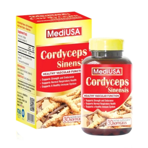 Cordyceps Sinensis MediUSA hỗ trợ tăng sức đề kháng 30 viên