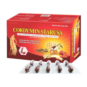 Cordymin Starusa Fobelife hỗ trợ giúp tăng cường sức khỏe 6 vỉ x 10 viên