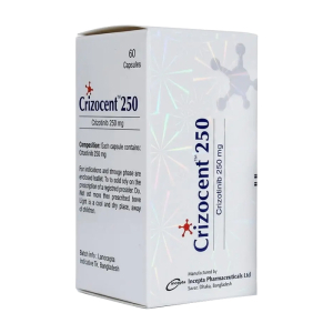 Crizocent 250 Incepta điều trị ung thư 60 viên