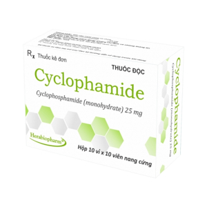 Cyclophamide 25mg Herabiopharm điều trị ung thư 100 viên