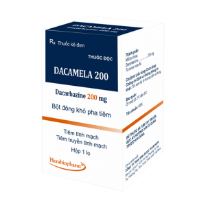 Dacamela 200 Herabiopharm điều trị ung thư hắc tố da