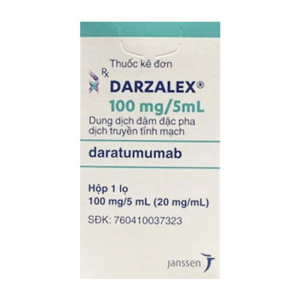 Darzalex 100mg Janssen điều trị bệnh đa u tủy 5ml