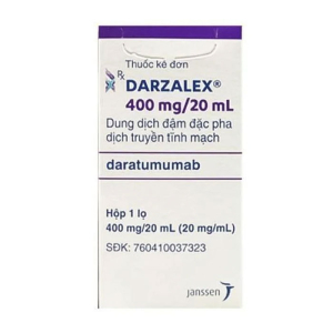 Darzalex 400mg Janssen điều trị bệnh đa u tủy 20ml