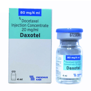 Daxotel 80mg/4ml Fresenius Kabi phối hợp điều trị ung thư vú, phổi 4ml