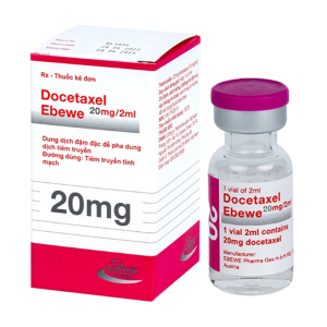 Docetaxel Ebewe 20mg/2ml điều trị ung thư vú