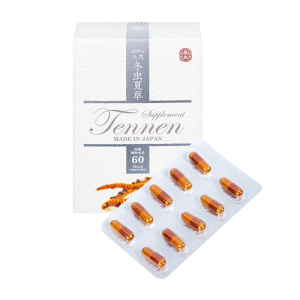 Đông Trùng Hạ Thảo Tennen Jpanwell hỗ trợ tăng cường sức khỏe 6 vỉ x 10 viên