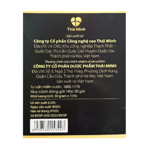 Đông Trùng Hạ Thảo Thái Minh giúp hỗ trợ giảm mệt mỏi 20 gói