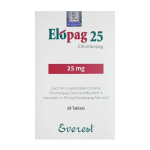 Elopag 25mg Everest điều trị chứng giảm tiểu cầu 28 viên