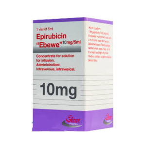 Epirubicin Ebewe 10mg/5ml điều trị ung thư (chai 5ml)