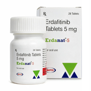 Erdanat 5 mg Natco điều trị ung thư 28 viên
