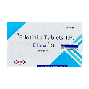 Erlonat 150 Natco điều trị ung thư phổi 30 viên